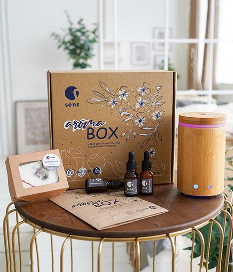 Подарочный набор Aroma Box Bamboo, Sens