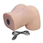 Телесный мастурбатор Liora с вибрацией (Цвет: телесный)