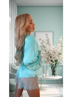 Домашний костюм - рубашка и шорты