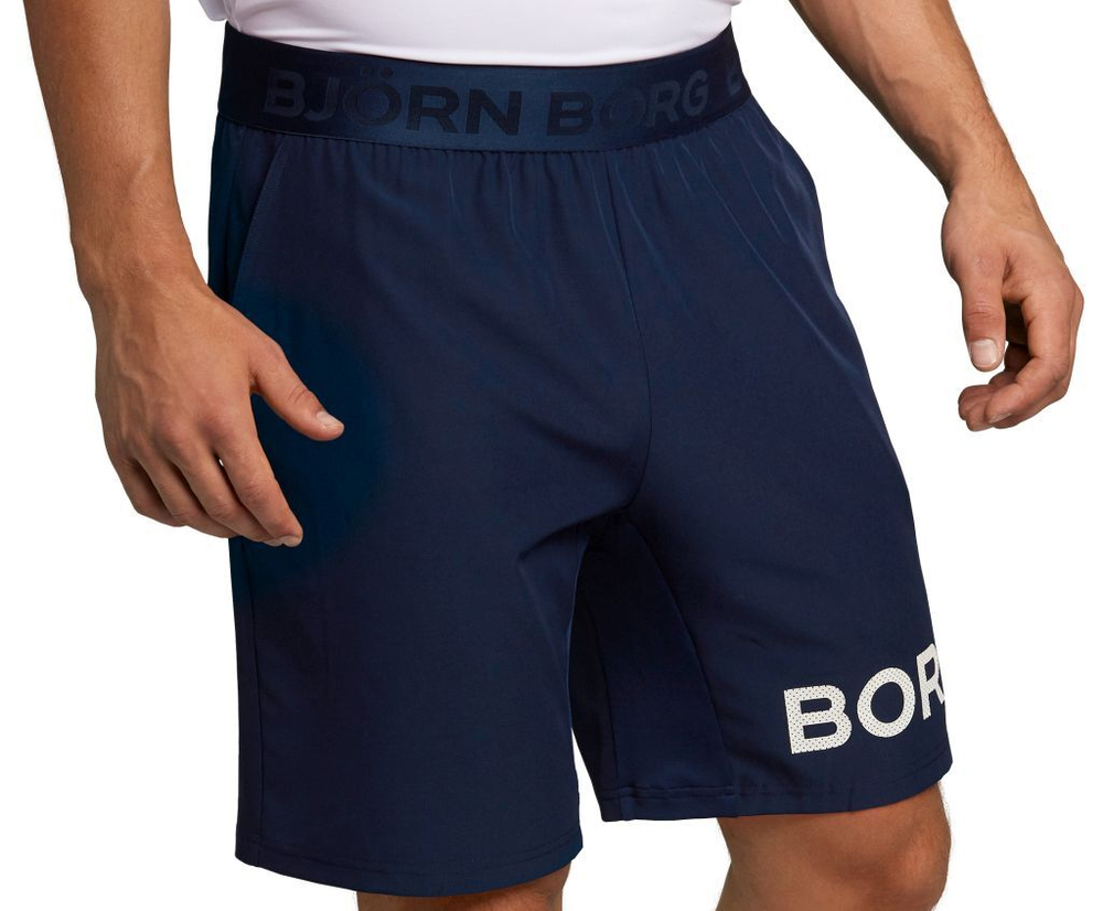 Мужские теннисные шорты Björn Borg Borg Shorts - moonlit ocean
