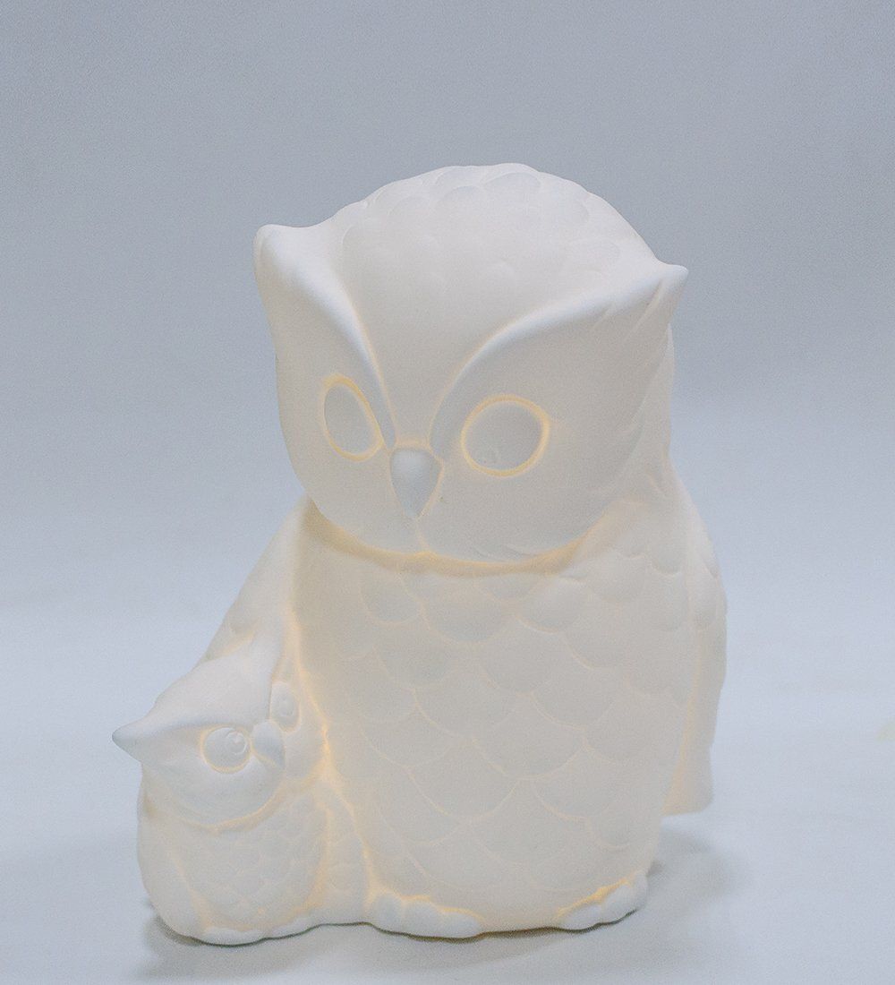Pavone JP-186/23 Статуэтка с подсветкой «Сова с совенком»