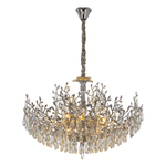 Citilux RITZ CL310121 Люстра хрустальная подвесная Хром