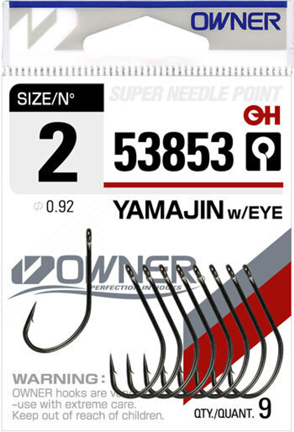 Крючок Owner 53853 №08