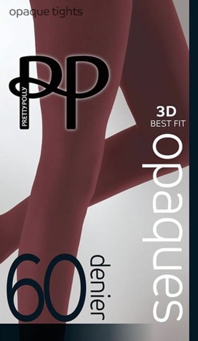 Бархатистые колготки Coloured Opaques (Размер: M-L) (Цвет: красный)