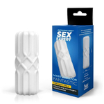 Белый силиконовый мастурбатор