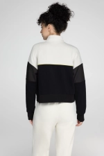 Толстовка женская Forward, бежевый/чёрный, р.xs-xl