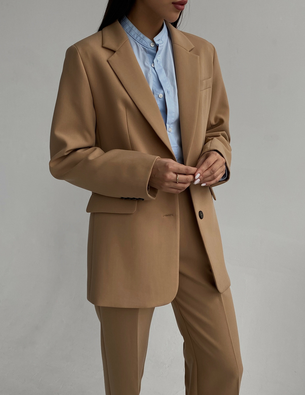 Жакет однобортный