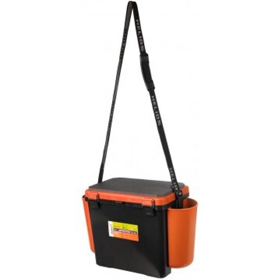 Ящик зимний Helios &quot;FishBox&quot; односекционный (19л) оранжевый
