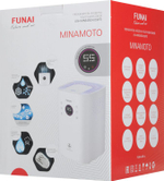 Увлажнитель воздуха ультразвуковой Funai USH-MNE450/4.0(WT),  4л,  белый