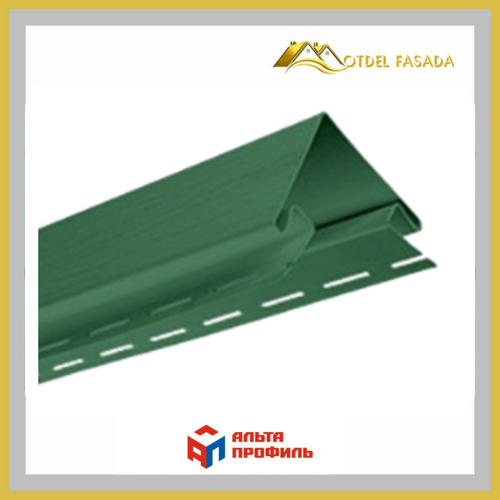 Планка наружный угол Альта Профиль Канада Плюс Премиум Т12 Зеленый 3м