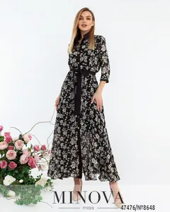 Платье 8648-чёрный Minova