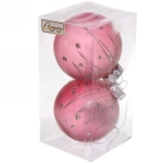 Набор украшений SHINE «Diamond Tears» 8 см (2 шт.), rose pink