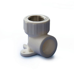 Угол с креплением внутренняя резьба Политэк 25 х 3/4*