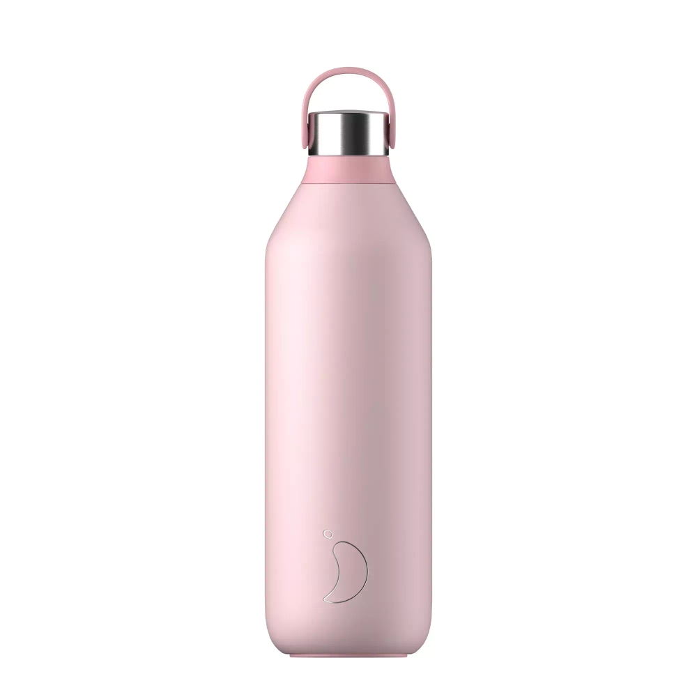 Chilly's Bottles - Термобутылка Series 2 1л розовая / артикул   B1000S2BPNK  / GTIN 604947807649