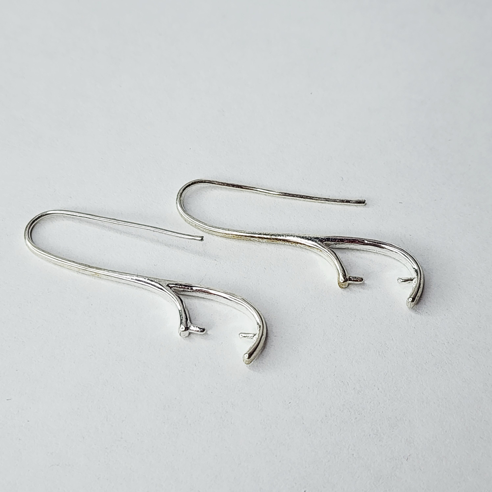 Ювелирные швензы, дужки, родий, люкс фурнитура