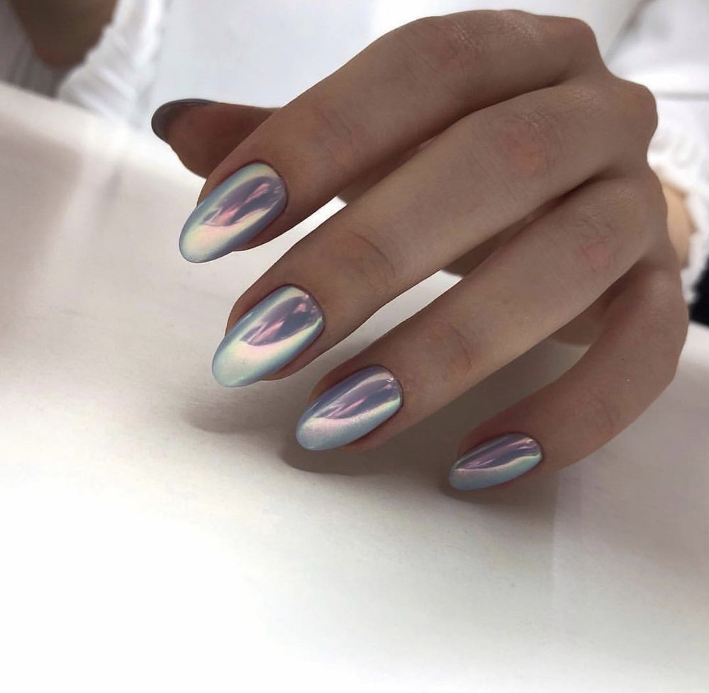 Zoo nail Радужный пигмент-втирка Новый единорог (мелкий помол), 0,2 гр