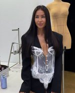 Жакет "Белоснежка", черный