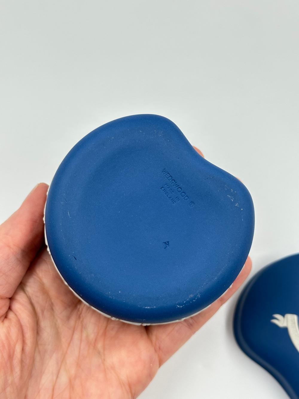 Шкатулка синяя Wedgwood