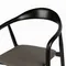 Стул с подлокотниками Esse Soft, черный, темно-серое сиденье