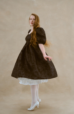 Royal black dress