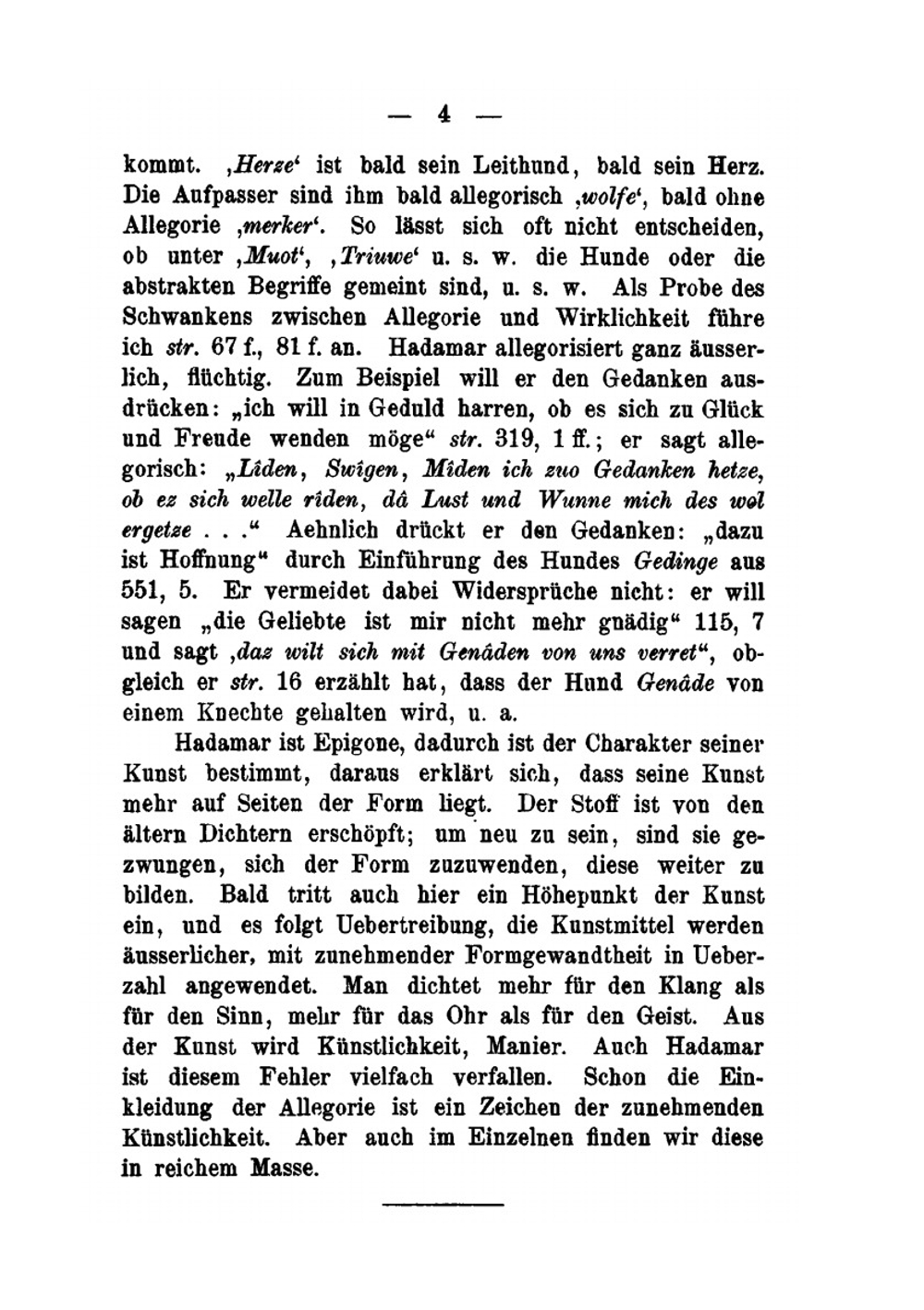 Über den Stil Hadamars von Laber in Seiner "Jagd" | Ernst Bethke