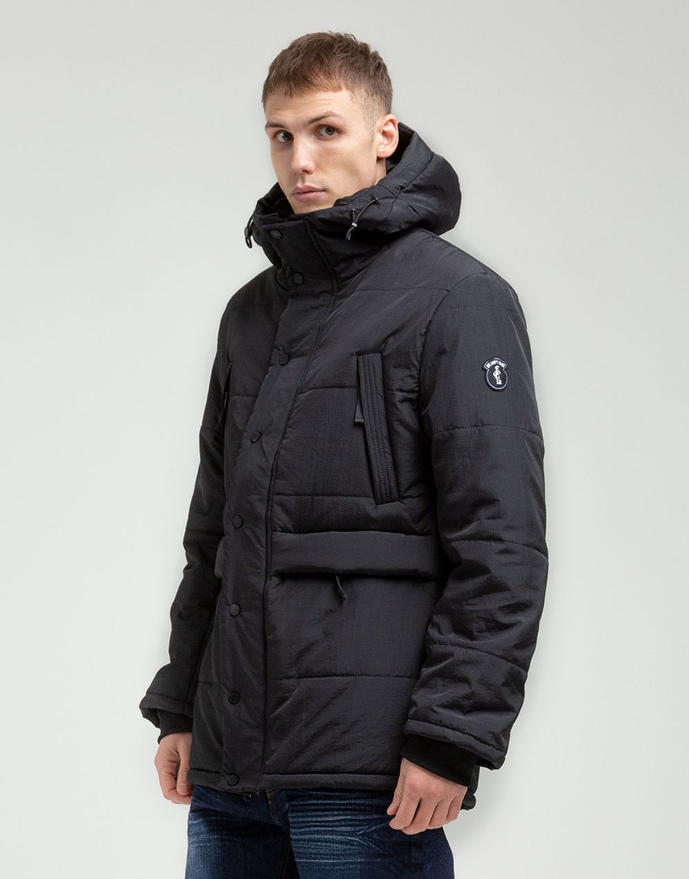 Куртка We Don’t Care Long Puffer Jacket Black