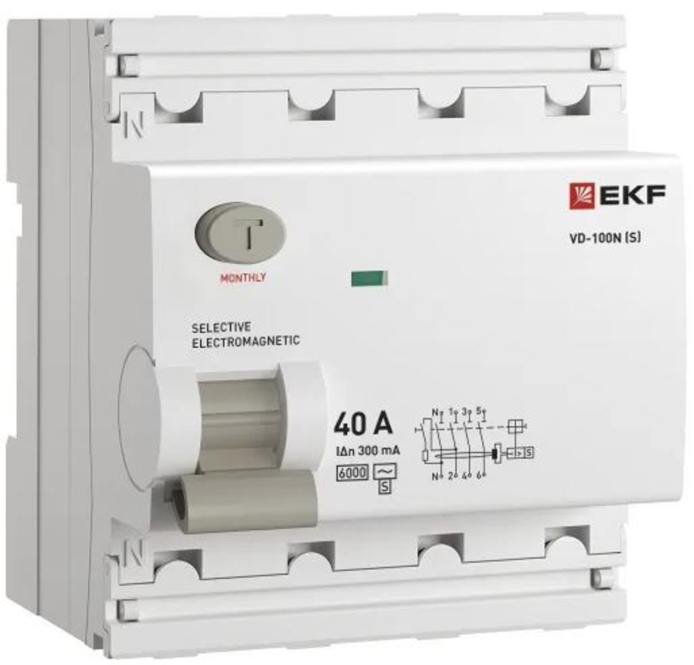 УЗО  EKF E1046MS40300
