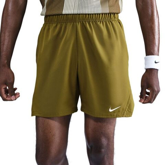 Мужские теннисные шорты Nike Court Dri-Fit Victory 7" - olive flak/white