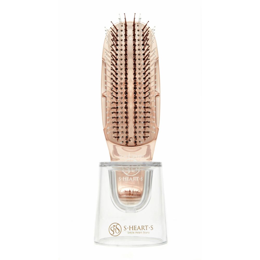 S-HEART-S Расческа Scalp Brush Gold с короткой ручкой