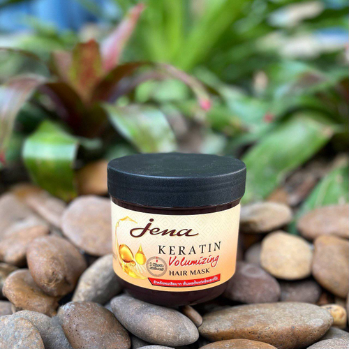 Маска для придания объема волосам с кератином Keratin Volumazing Hair Mask Jena