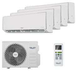 Мультисплит система на 4 комнаты Shuft SFMS/I-07 HB FMI/N8/In/white x 4 / SFMO/I-32 FMI-4/N8/Out