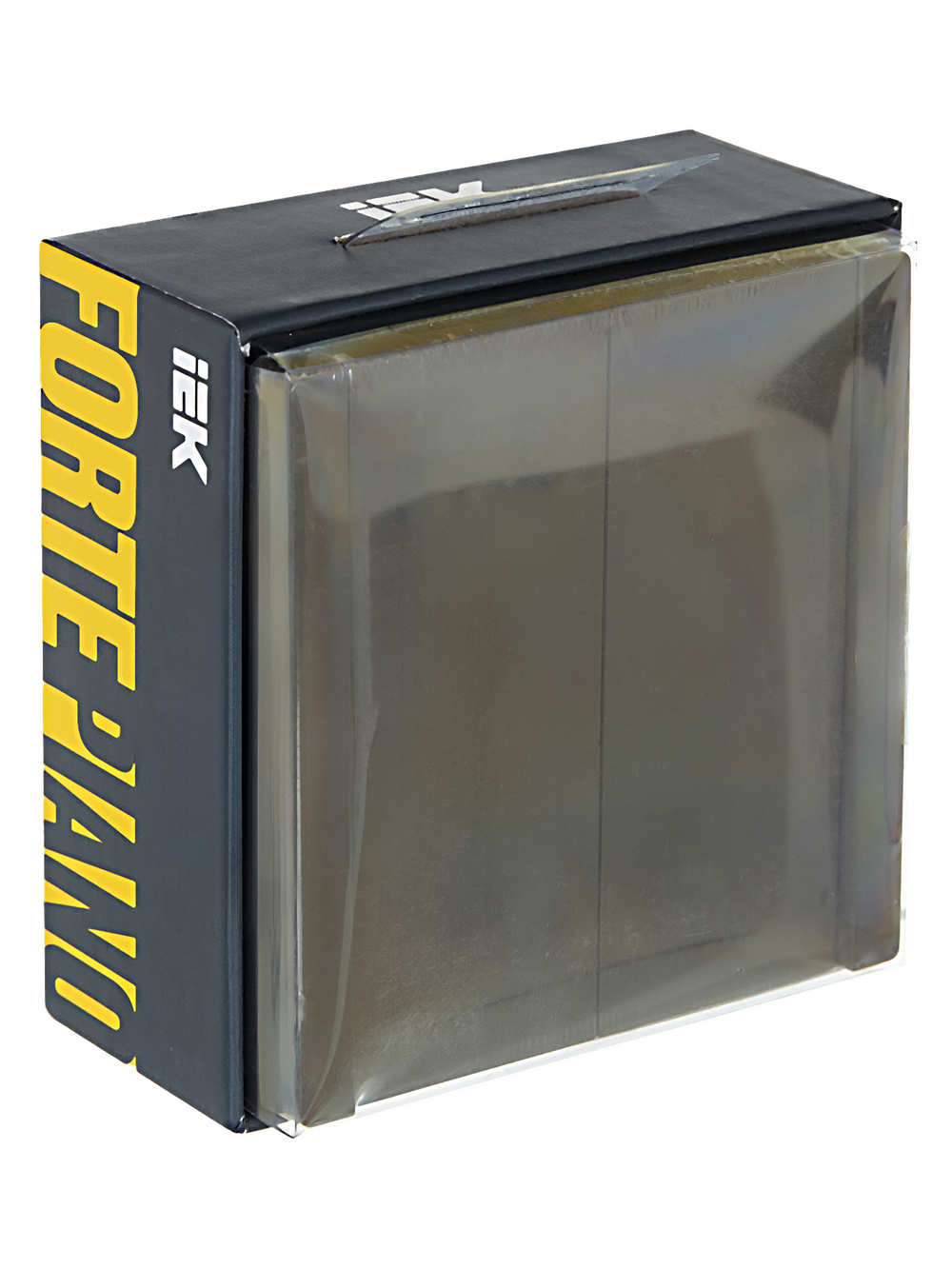 FORTE&PIANO Выключатель 2-клавишный 10А FP305 серый IEK