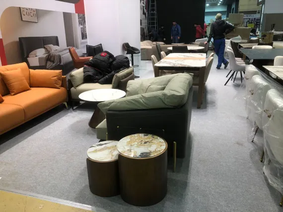 Журнальный столик Savoy Ø40х35 см, белая керамика