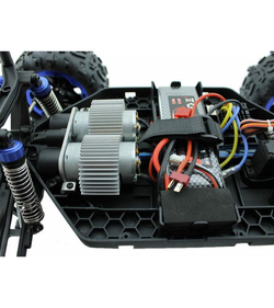Радиоуправляемый монстр Remo Hobby Dinosaurs Master TWINS MOTOR UPGRADE (красный) 4WD 2.4G 1/8 RTR