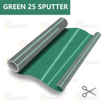 Пленка солнцезащитная спаттерная GREEN 25 SPUTTER ControlTek, (на отрез)