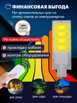 Светильник на солнечной энергии ALT-PREMIUM 120 Вт