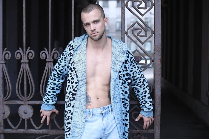 Кардиган с капюшоном