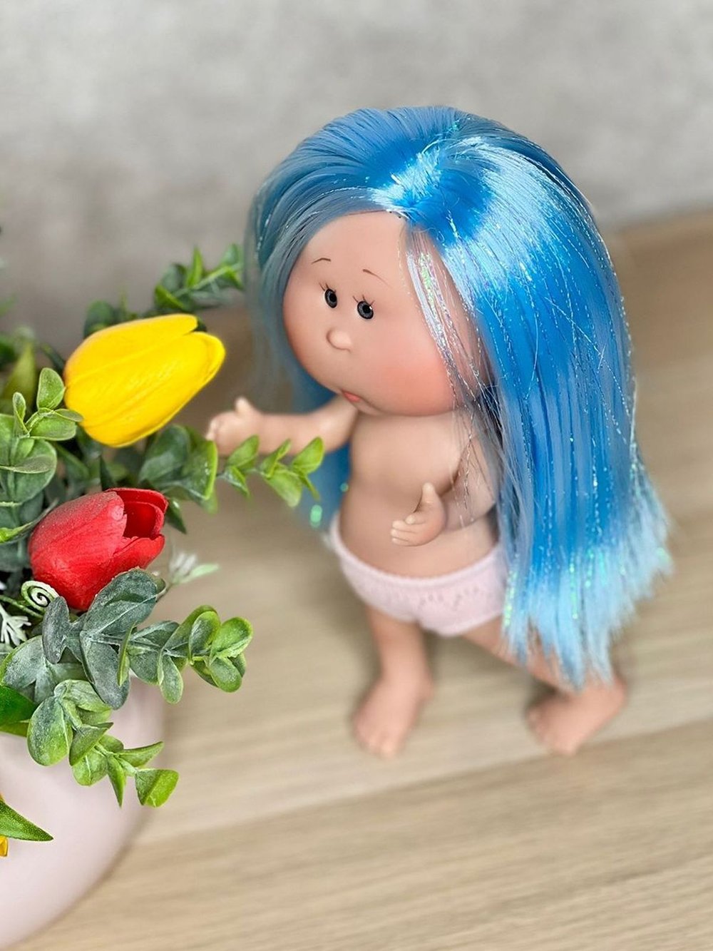 Кукла Nines виниловая 23см Little Mia без одежды (3199W21A)