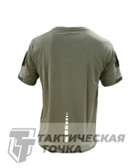 Футболка S. ARCHON олива с черными вставками