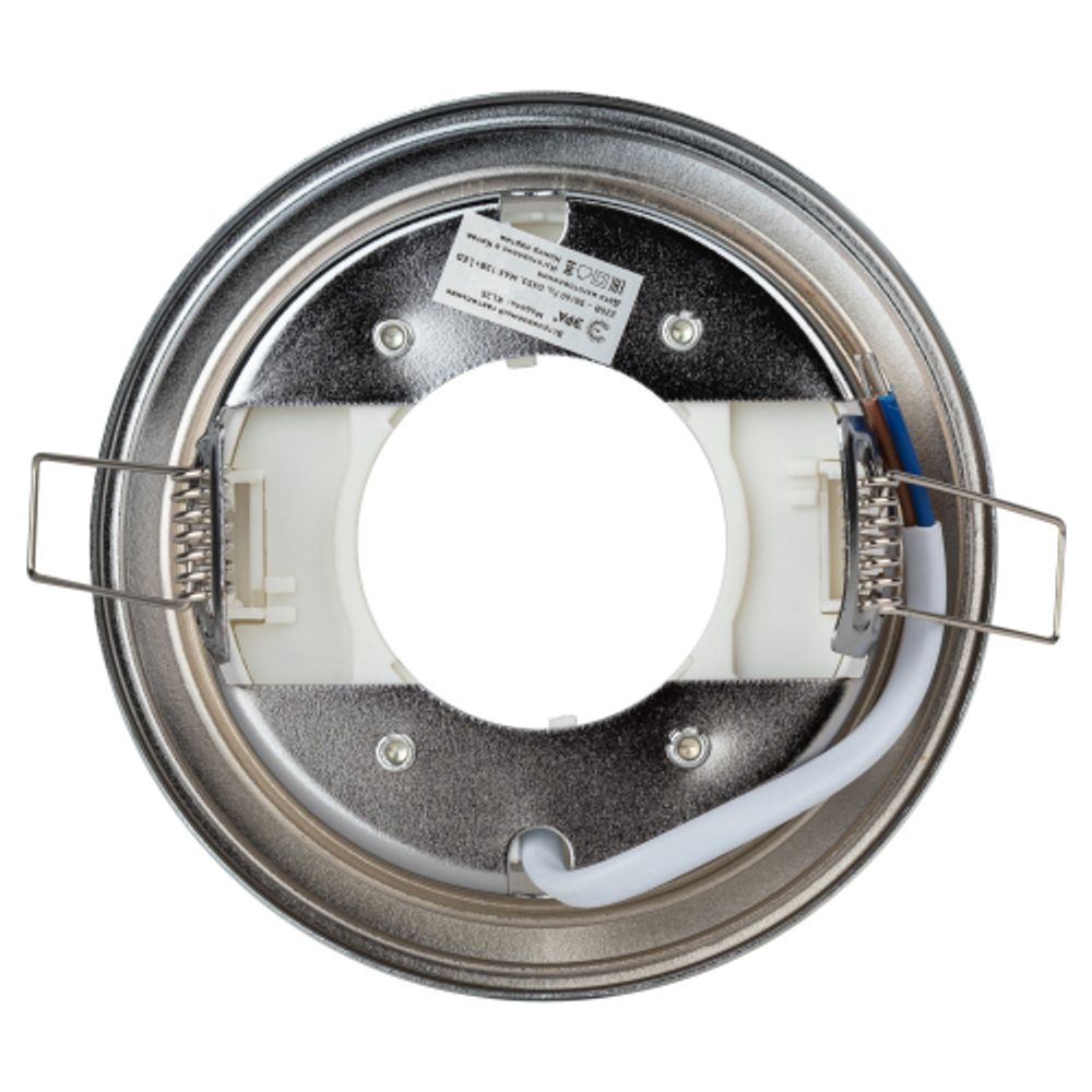 Светильник встраиваемый ЭРА KL35 SN/CH под лампу GX53 сатин никель/хром | Встраиваемые светильники Для ламп GX53