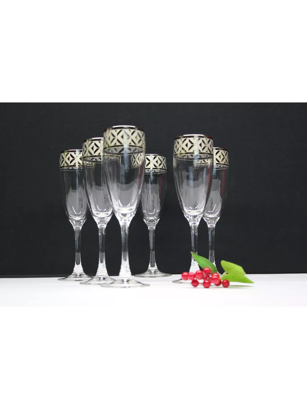 Бокал для вина 6 штук Геометрия