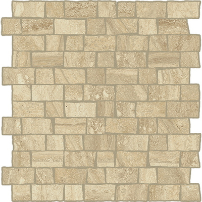 Мозаика Charme Advance Travertino Mosaico Raw Cer 30x30