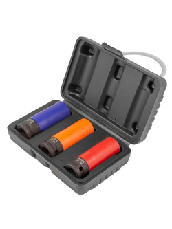 Головки ударные тонкостенные, набор 3пр., 1/2''(6гр.) Forsage F-4032C
