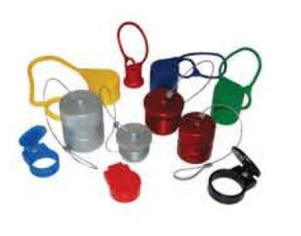 Заглушка БРС 1 BIR Ниппель (красная, пластик)