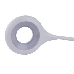 ULM-D601 8W-3000-6000K-DIM WHITE Светильник настольный светодиодный прищепка. Сенсорный выключатель. Диммер. Белый. TM Uniel