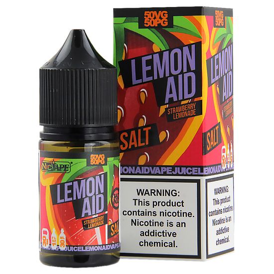Жидкость Lemon Aid (30 мл, 20 мг EXTRA SALT ≈3.0%) Strawberry