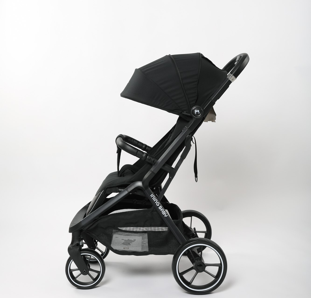 Прогулочная коляска Ining Baby KR336 (ф-я автоскладования, black)