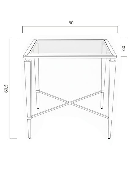 Приставной столик "Мауро"