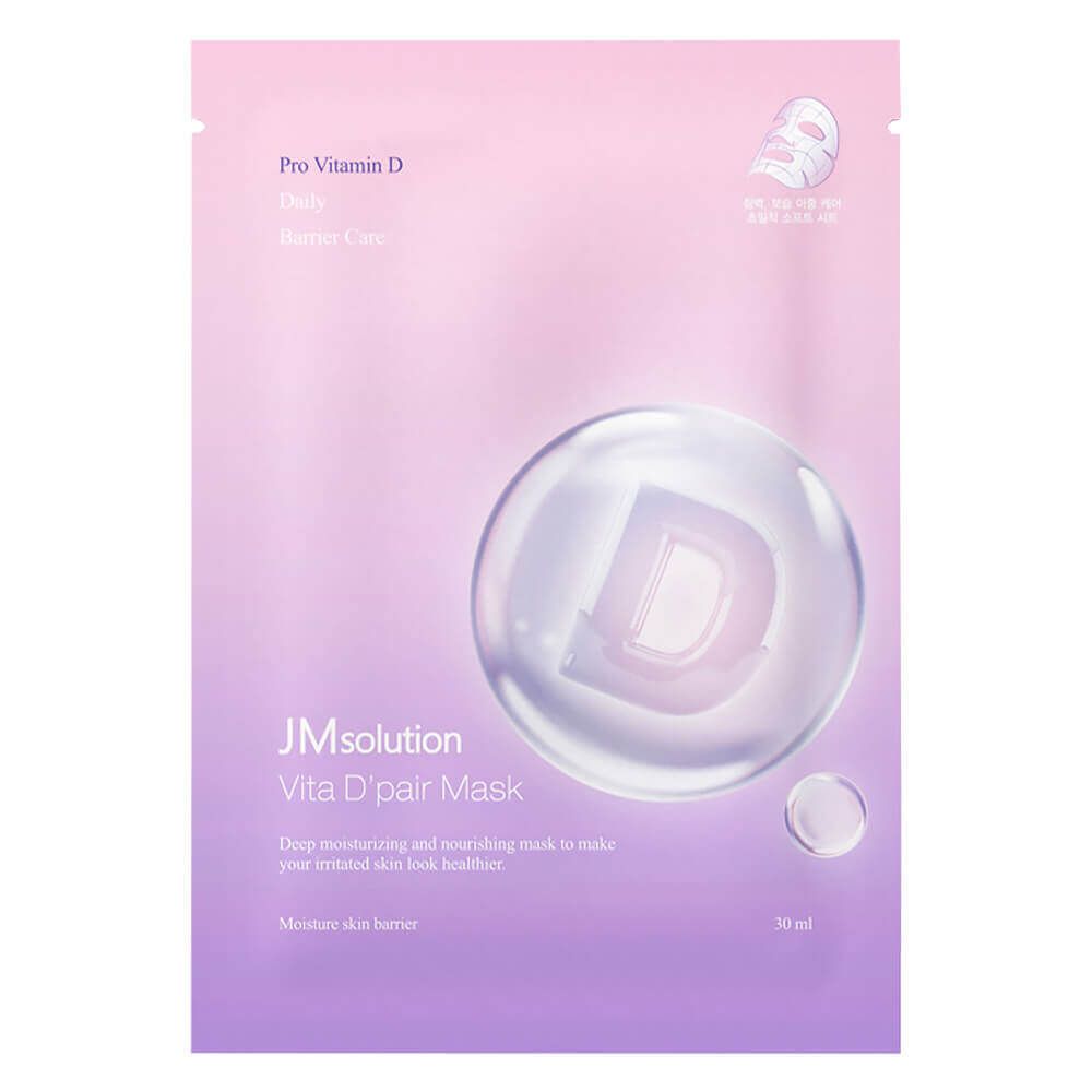 JMsolution Vita D&#39;pair Mask оздоравливающая тканевая маска с провитамином D