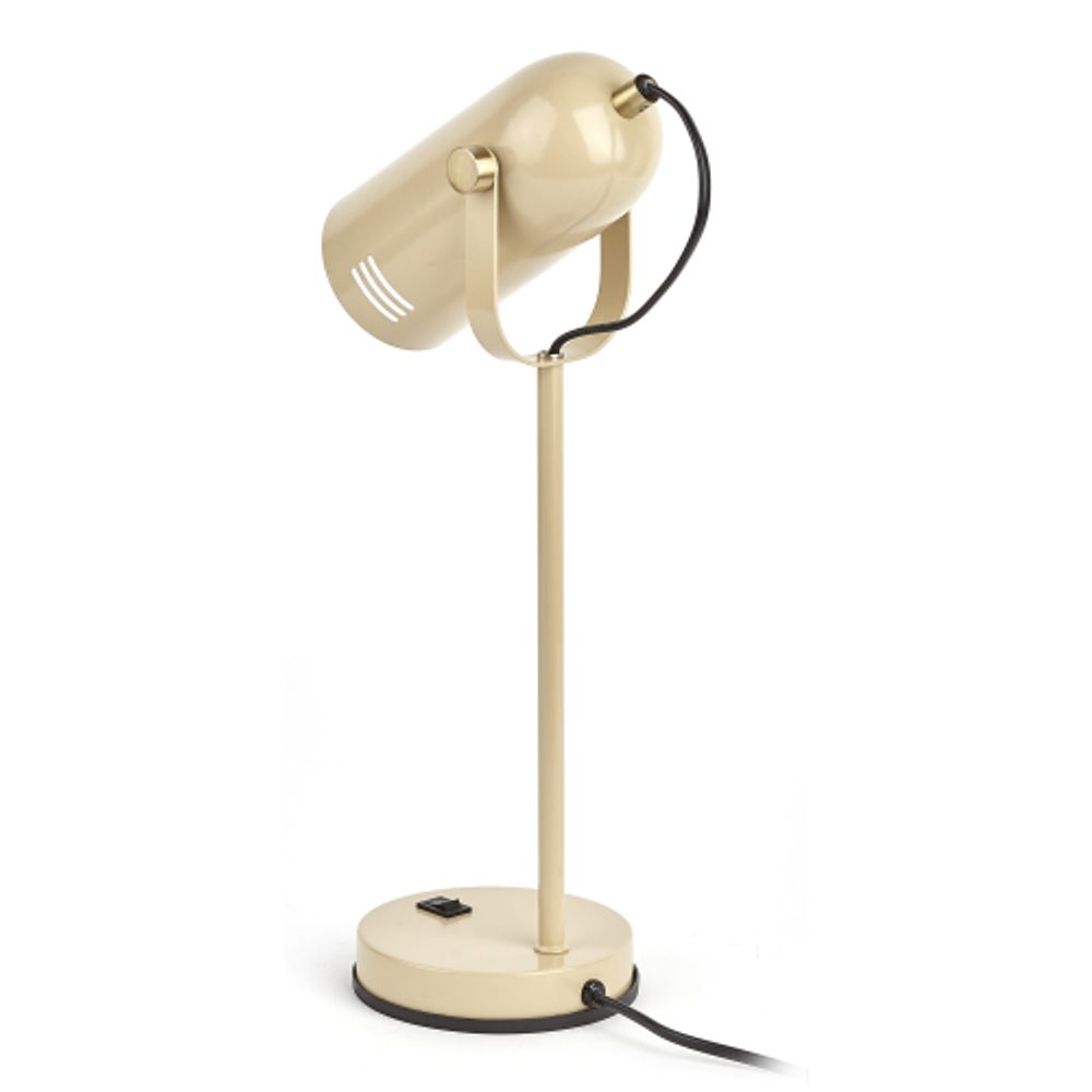 Настольный светильник ЭРА N-117-Е27-40W-BG бежевый | Настольные светильники под лампу